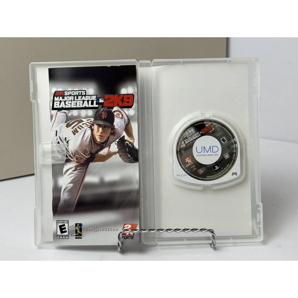 Major League Baseball 2K9 PLAYSTATION PORTABLE PSP Sports CIB*